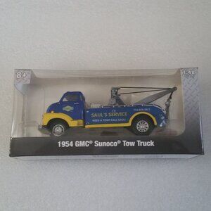 MENARDS GOLD LINE COLLECTION 1954 GMC Sunoco Tow Truck NEW